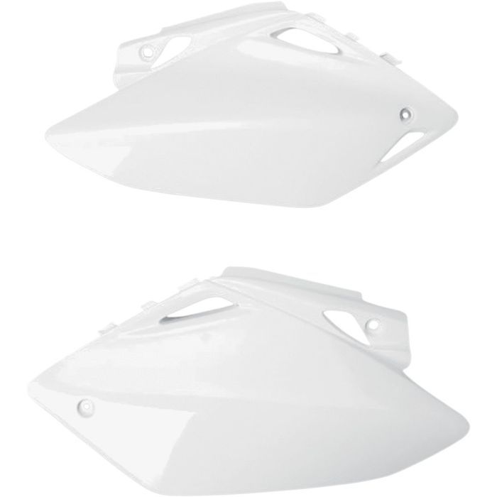 paineis laterais traseiros ufo branco honda crf 450