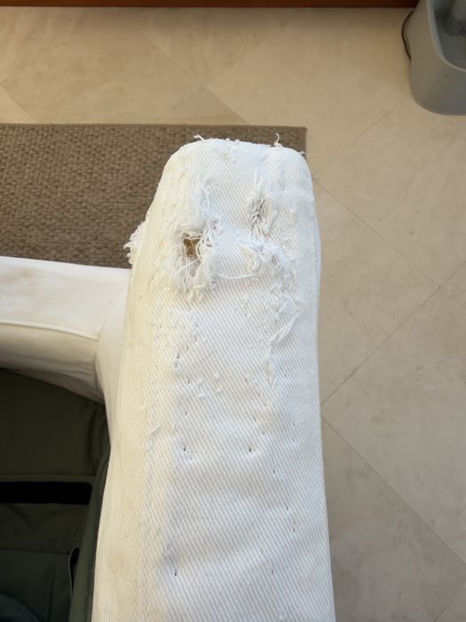 Mesa IKEA extensível e 6 cadeiras
