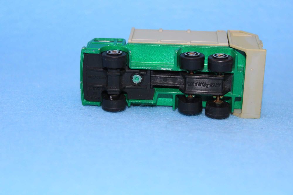 Miniatura antiga Majorette camião lixo