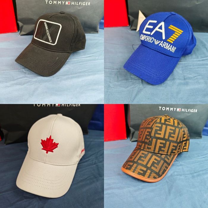 Czapka z daszkiem czapki unisex Fendi Dsquared2 Armani kolory regulowana premium