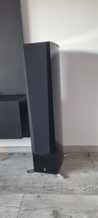 YAMAHA NS-555 PIANOBLACK 2sz kolumn głośnikowych  +wzmacniacz Yamaha