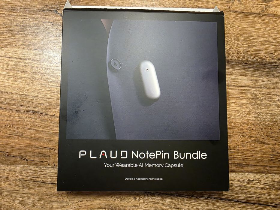 Plaud Note Pin Bundle dyktafon AI + akcesoria