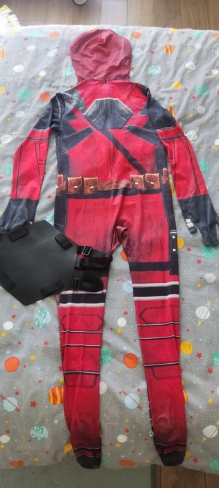 Fato carnaval Halloween Deadpool