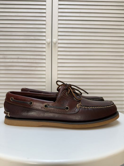 Топсайдери Timberland 2-Eye boat shoe Made in USA ( в новому стані). Мокасини, лофери, туфлі.