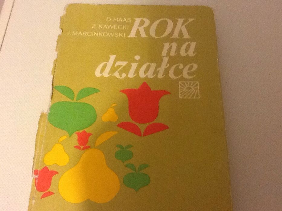 Książkach "Rok na działce"