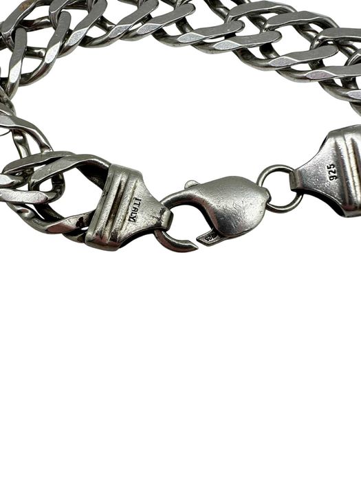 Srebrna bransoletka  P. 925 36,28 G  24CM  - OPIS-