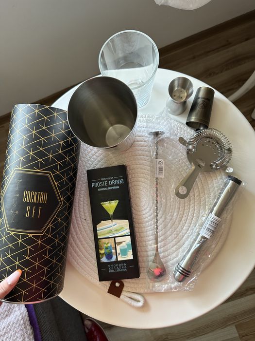 Prezent Coctail set do drinków zestaw barmański, domowy
