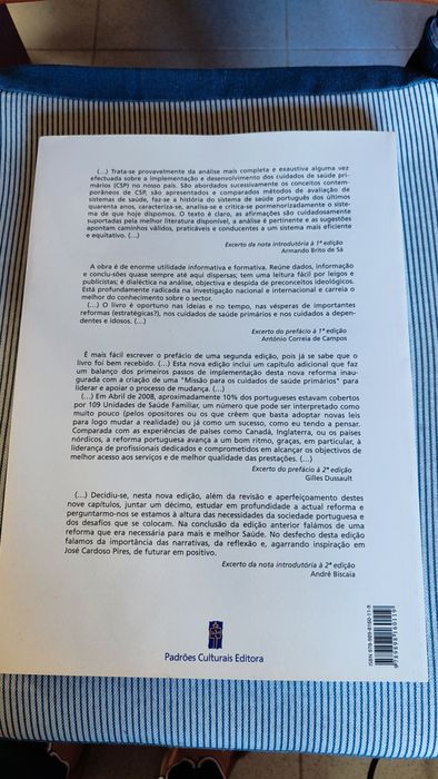 Livro "Cuidados de Saúde Primários em Portugal"