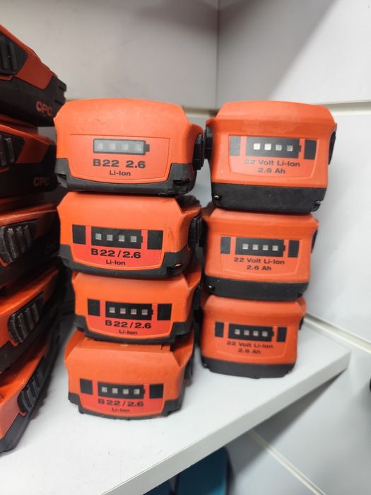 Hilti B22-2.6ah акумуляторна батарея Хілті, акум оригінал