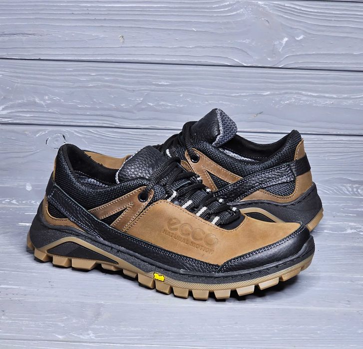 39-50р! Кожаные мужские черные коричневые прошитые широкие кроссовки!!