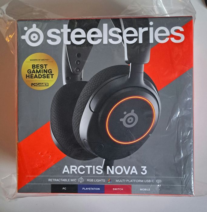 Steelseries arctis nova 3 (nowe)