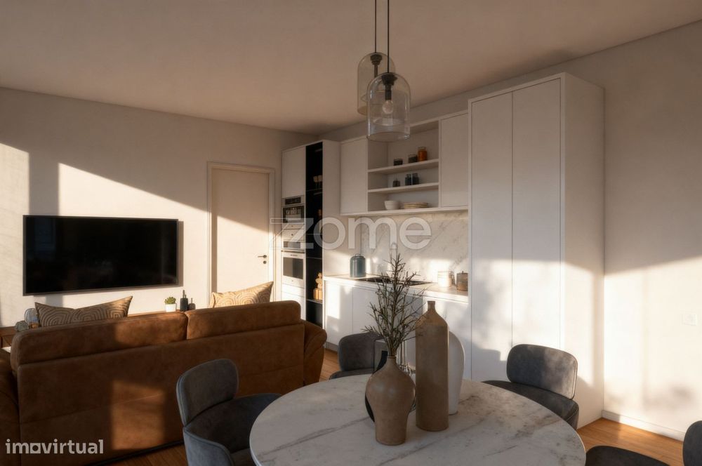 T1 com Terraço - Monsanto Lofts