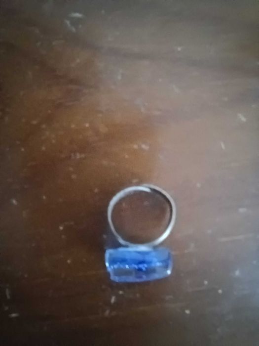 Anel (quadrado) Azul