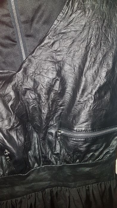 Чёрное платье XS/XXS