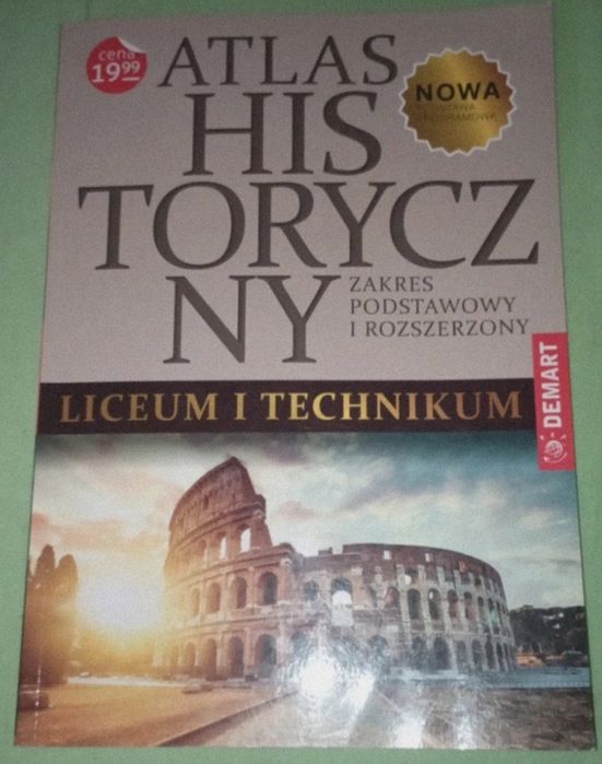 Atlas historyczny/ zakres podstawowy i rozszerzony