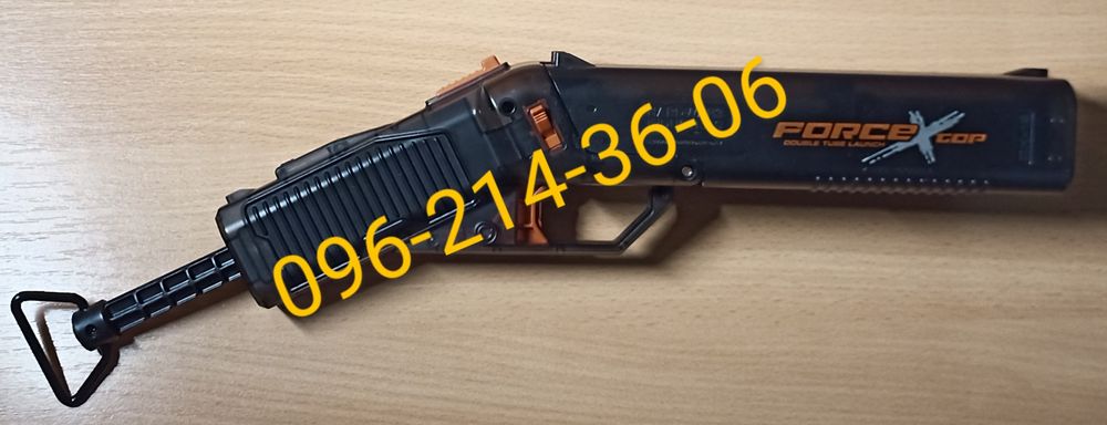 Детский двуствольный пистолет Обрез DX-12 с вылетающими гильзами