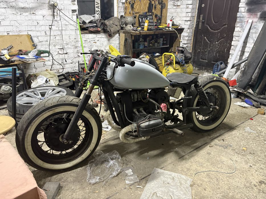 Мотоцикл Мт днепр Боббер