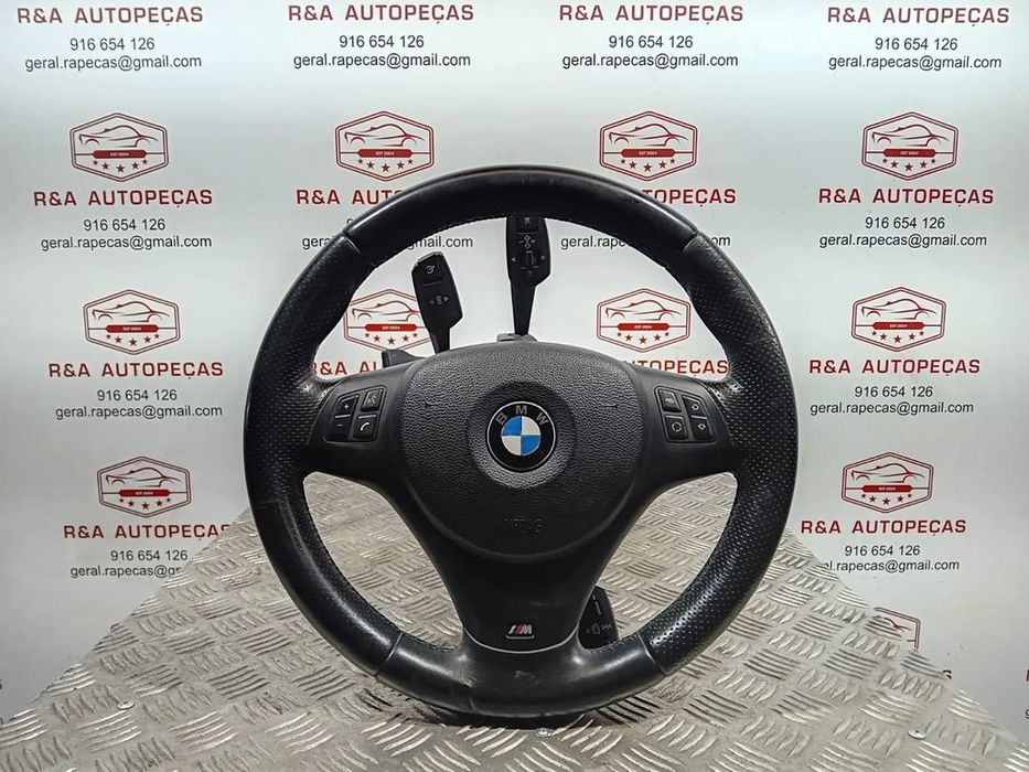 Volante com Airbag BMW PACK M SERIE 3 E90 E91 E92 SERIE 1 E81 E82 E87