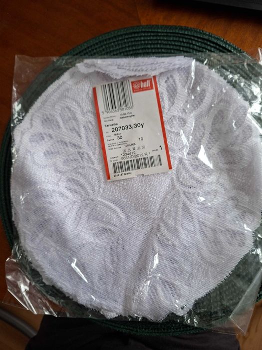 Serwetki koronkowe ozdobne 10sztuk 30cm