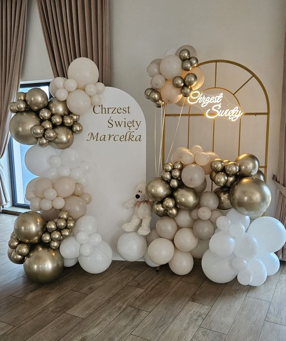 Ścianka dekoracja balony