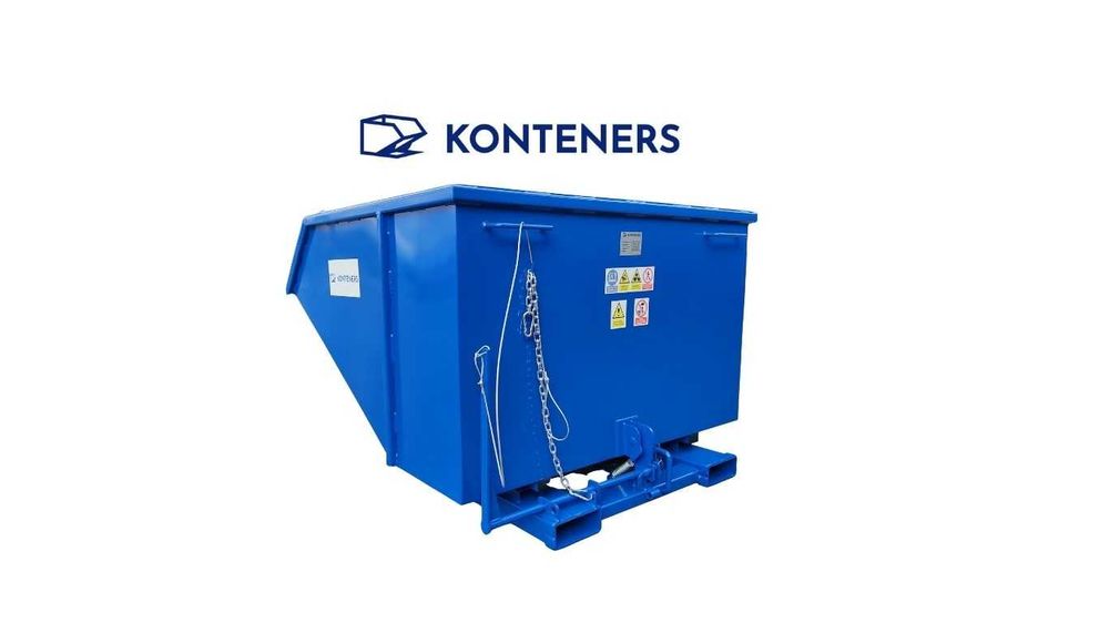 Kontener samowyładowczy Koleba 1,5m3 piasek/beton/gruz/drewno/ koliba