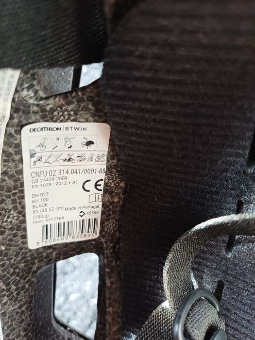 Capacete Criança bicicleta XS