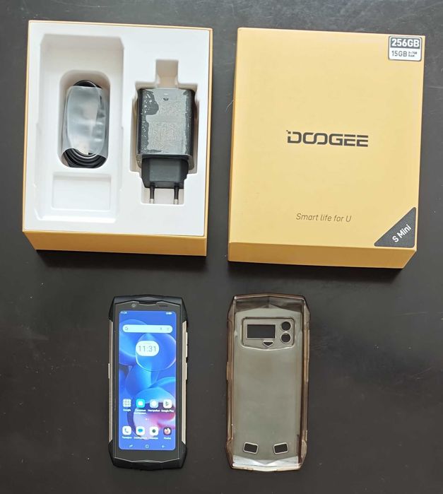 Смартфон Doogee S mini, 8 / 256 Гб, Black
