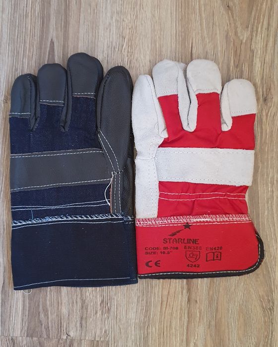 Перчатки новые замша кожа