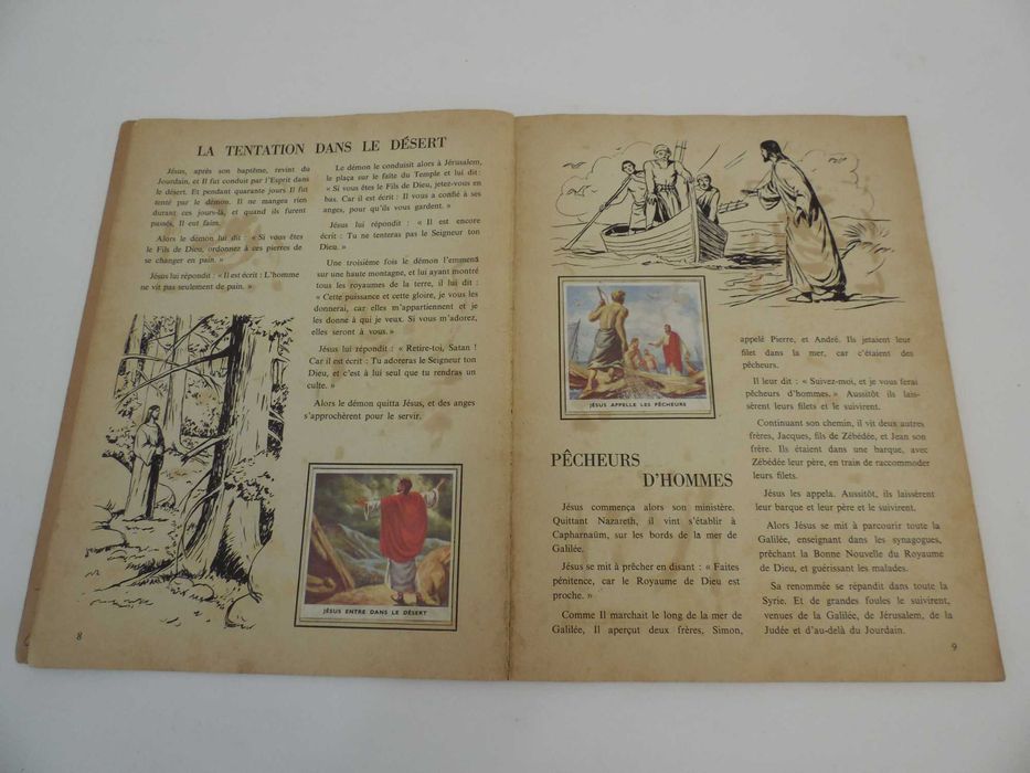 Cadernetas Histoire de Jesus, 1957 e Les Instruments de Musique, 1954
