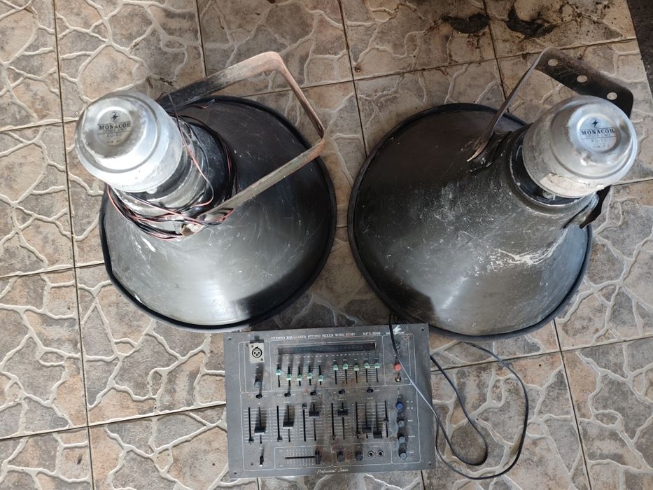 Cornetas ,com mesa mistura