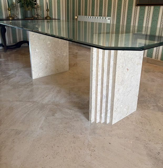 Mesa a Jantar do Visro e Marmore