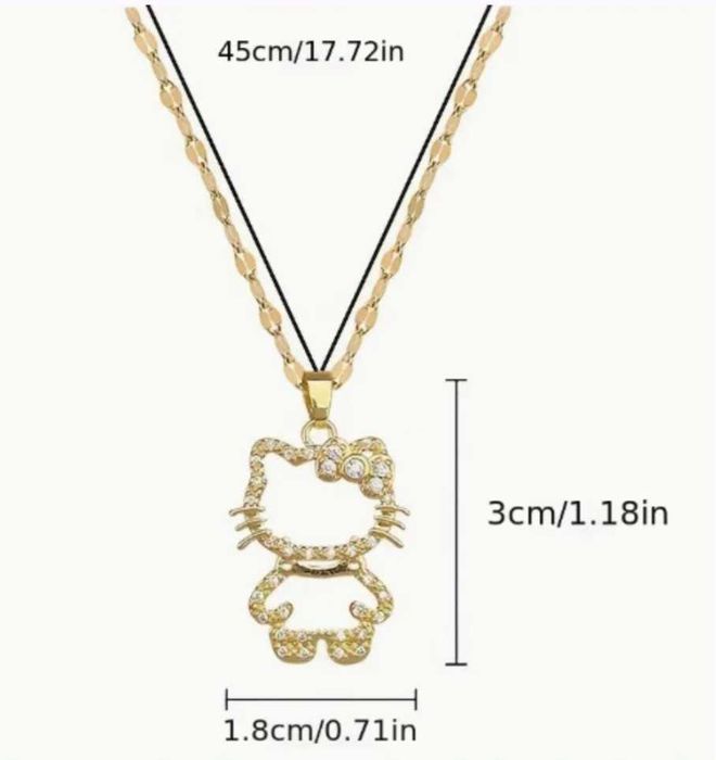Colar hello kitty novo