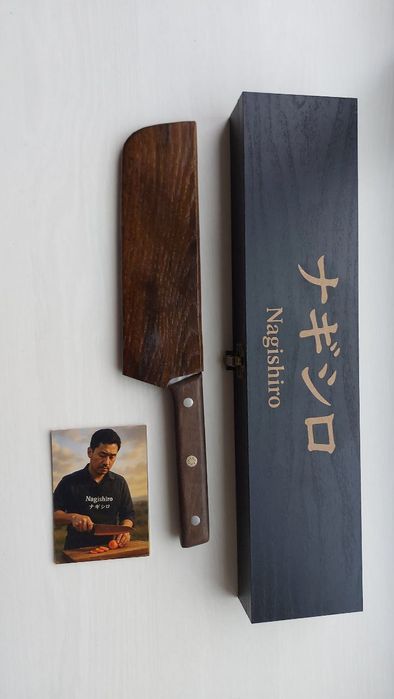 Кухонный нож VG-10, 67 слоёв, Nagishiro