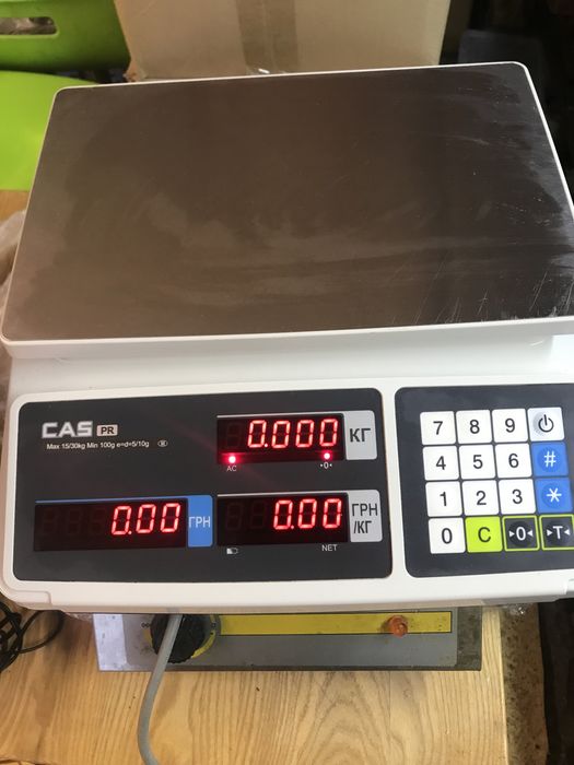 Продам електронні ваги CAS