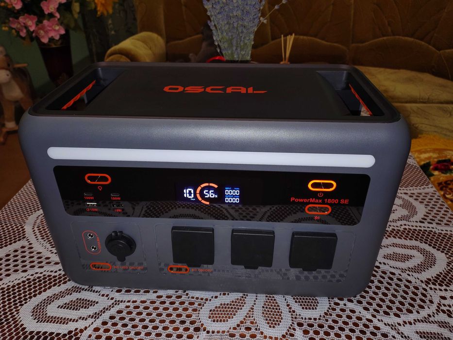 Зарядна станція Blackview Oscal PowerMax 1800 SE 1024Wh LiFePO₄