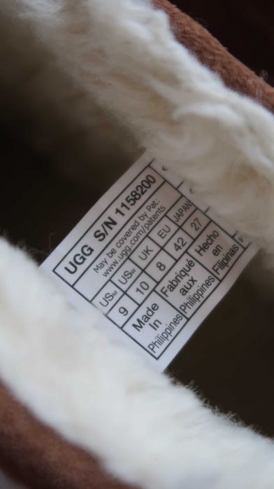 Зимові снігоходи Ugg venture daze ultra mini оригінал, 27см, 40 розмір