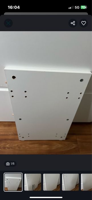 Obudowa korpus metod od ikea bez tyłu 40x60 x80 cm dolna