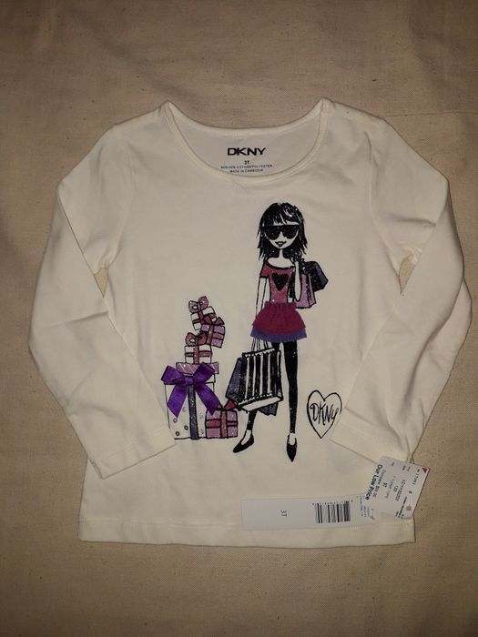 Dkny Детский реглан   3 годика оригинал