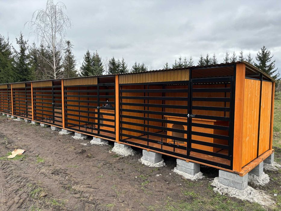 Kojec dla psa - Szeregowy - zagroda - kojec - wybieg