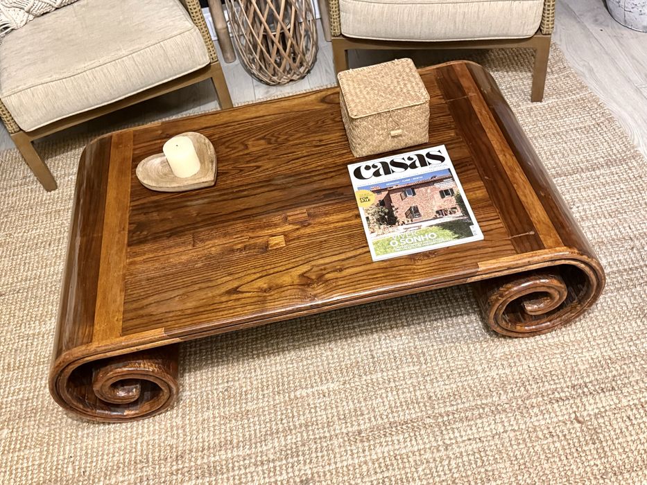 mesa, centro, apoio, chá, movel, oriental, indonésia, rustica