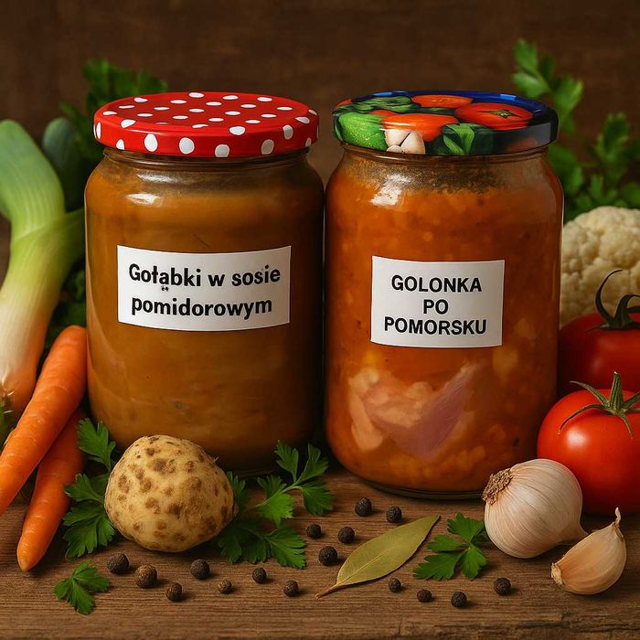 Wekowane obiady domowe zestaw 14 x0,9l z wysyłką paczka termo