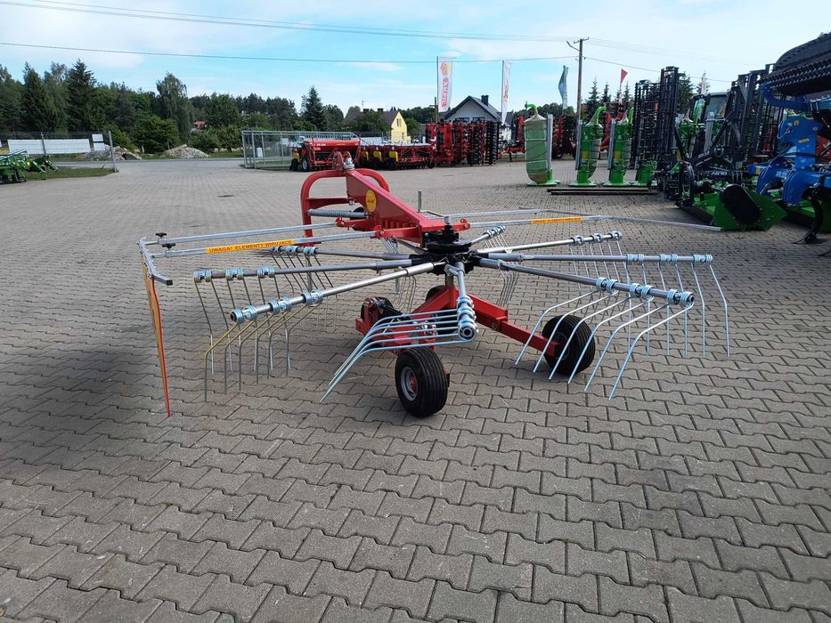 Zgrabiarka Karuzelowa TALEX Spyder 3,6m 4,2m tandem WOM koło