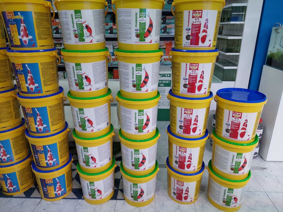 Sera Koi Spirulina Professional 7kg para lago