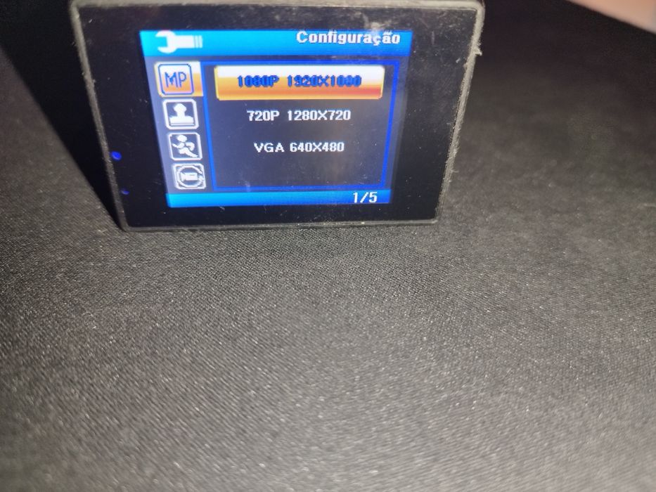 Câmera de ação 1080P