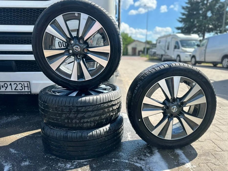 KOŁA FELGI ALUFELGI 5X114.3 215 50 R17 NISSAN LEAF