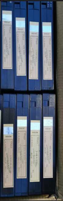 Lote 54 Cassetes VHS Anos 80/90/2000 - Música e Filmes