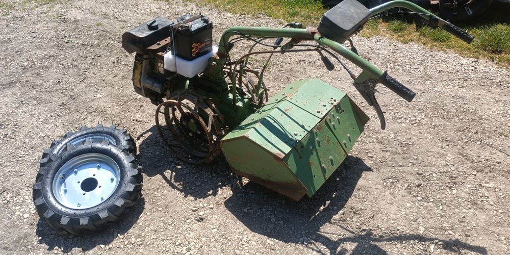 Glebogryzarka Lombardini 7hp palona z kluczyka 3biegi przód i Revers