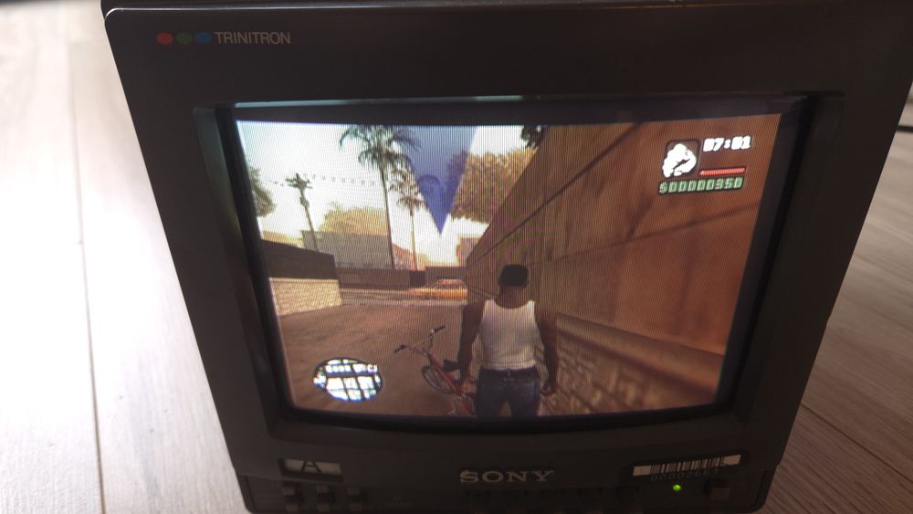Retro monitor crt Sony PVM 9220ME