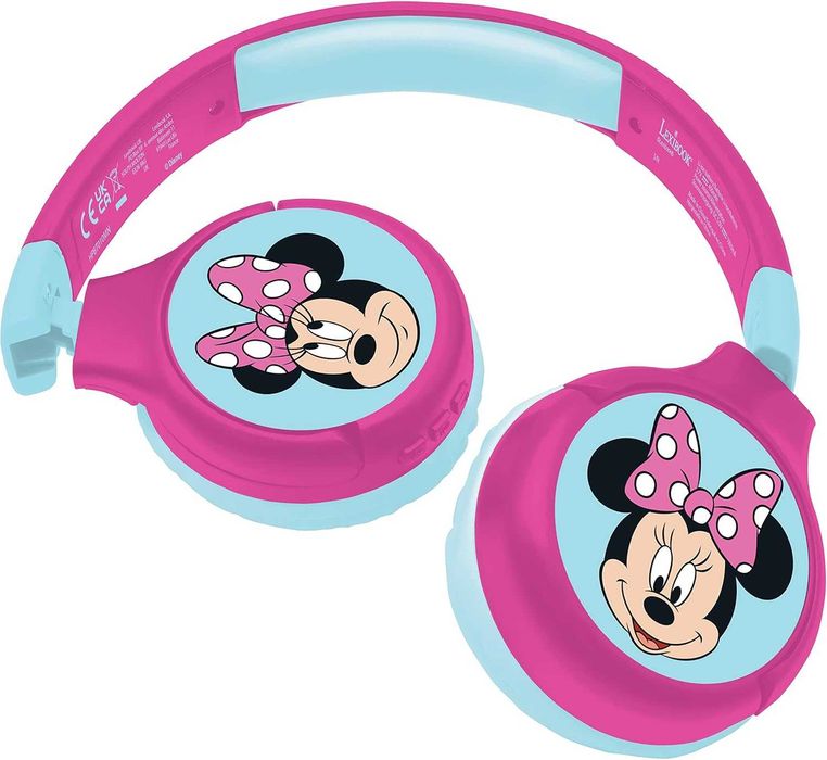 Słuchawki Nauszne LEXIBOOK Disney Myszka Minnie Bluetooth AUX