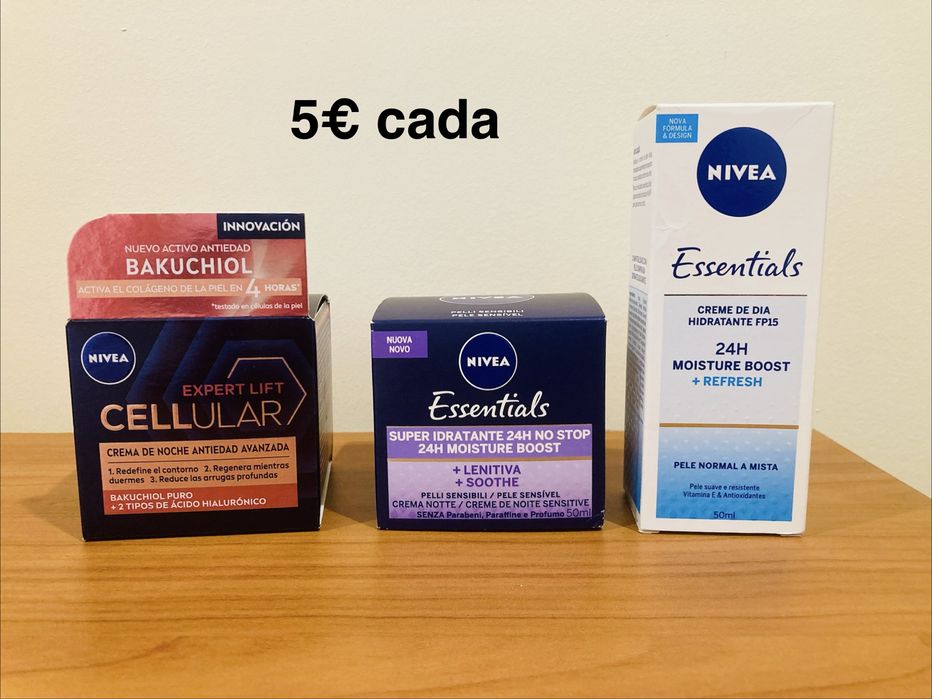 Cremes e Limpeza Rosto Nivea